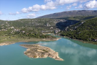 Zeleno jezero reservoir, Ricice, Imotski, Croatia, Europe