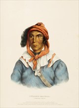 Tulcee-Mathla. A Seminole Chief (1843), Indians, Historical Indian tribes from North America,