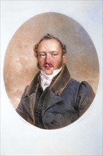 Karl Emanuel Liebenberg (1796-1856), Austrian industrialist and philanthropist, Historical,