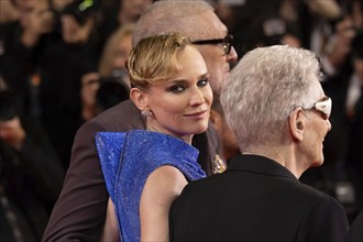 Cannes, France, 20.5.2024: Diane Kruger at the premiere of The Shrouds' on the red carpet of the