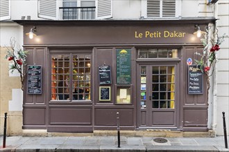 Restaurant Le Petit Dakar, Marais, Paris, Ile de France, France, Paris, Ville de Paris, France,