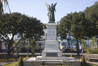 War Memorial in the Memorial Garden, Marine Parade West, Clacton on Sea, Essex, England, United