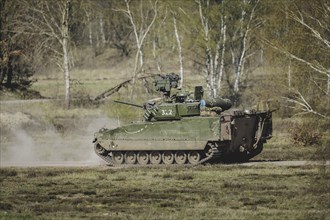 CV9030 of the Norwegian Telemark Battalion, photographed as part of a Bundeswehr exercise with