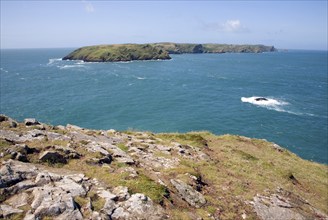 Coastal scenery Marloes peninsula Pembrokeshire Wales, United Kingdom, Europe