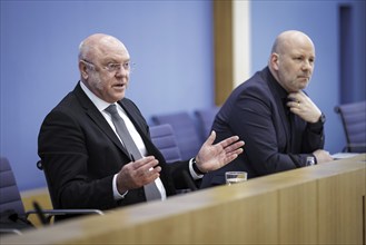 Ulrich Schneider, Managing Director of Der Paritätische Gesamtverband, at a press conference on the