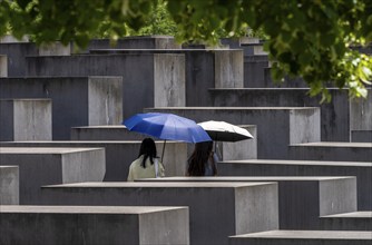 Holocaust Memorial at the Brandenburg Tor, Berlin, Germany, Europe