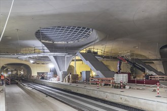 Impressions of the new Stuttgart 21 main station. The shell is finished, now it's time for the