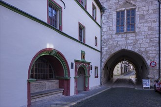 Mühlhausen townscape, Mühlhausen, Thuringia, Germany, Europe