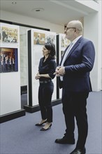 (L-R) Annalena Bärbock (Alliance 90/The Greens), Federal Foreign Minister, and Tomas Heidar,