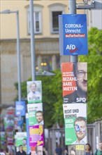 The hot phase of the state election campaign in Saxony can be seen in the amount of different