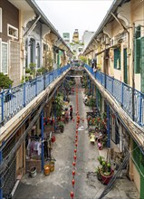 Hao Si Phuong Alley, Saigon Chinatown, Cho Lon, Ho Chi Minh City, Vietnam, Asia