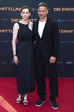 Christiane Paul, Tom Wlaschiha, DIE ERMITTLUNG, Photo call on the red carpet for the Berlin