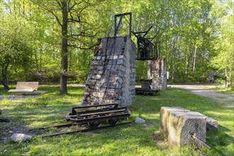 Firsten quarry in the Königshain mountains, Königshain, Saxony, Germany, Europe