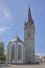 Late Gothic Minster of Our Lady, Radolfzell, Untersee, Lake Constance, Lake Constance region,