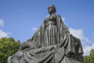 Sculpture Mother Russia, Soviet Memorial, Schönholzer Heide, Pankow, Berlin, Germany, Europe