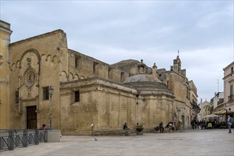 Church of San Domenico in Piazza Vittorio Veneto, Matera, Basilicata, Southern Italy, Italy, Europe