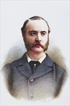 Charles Stewart Parnell 1846 to 1891 Irish patriot and politician, Historical, digitally restored