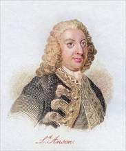 George Anson, 1st Baron Anson 1697, 1762, British admiral and wealthy aristocrat, known for his