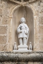 Sculpture at the Santuario di San Vito, San Vito Lo Capo, Sicily, Italy, Europe