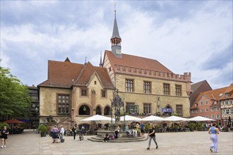 The Old Town Hall in Göttingen was built in several phases from 1270 and was the seat of the