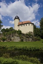 Rabenstein Castle, the smallest medieval castle in Saxony, is located in Oberrabenstein, Rabenstein