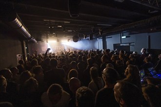 Montreal's audience live on the club tour for the new album Im Achteck nichts Neues at Cassiopeia