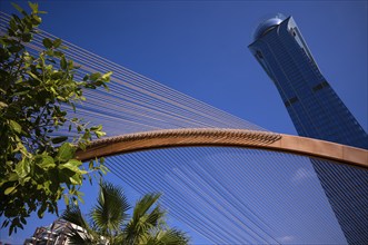 Hotel St. Regis The Palm with viewing platform The View At The Palm, Palm Jumeirah, Dubai, United