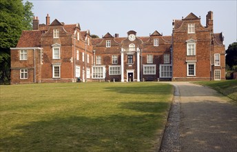 Christchurch mansion now a museum built by Sir Edmund Withipoll in 1548-50, Ipswich, Suffolk,