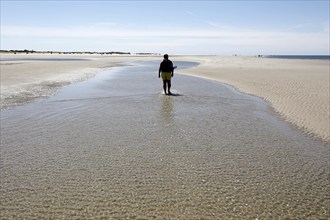 Beach coasts on the island of Amrum, Norddorf, 15.06.2020