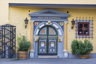 Haus zum Sonnenborn, Erfurt, Thuringia, Germany, Europe