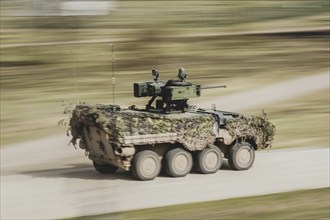 Pandur II 8x8 of the Czech Army, taken during an exercise of the German Armed Forces with forces