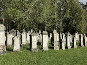 Jewish cemetery, Jewish cemetery Burgkunstadt, one of the largest Jewish country cemeteries in