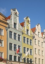 House Fronts, Dlugi Targ, Long Market Square, Gdansk, Gdansk, Poland, Europe