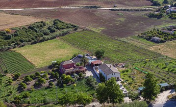 View of a small hacienda, Arcos, Andalusia, Spain, Europe