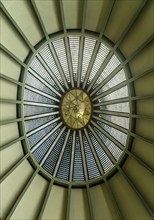 Art Nouveau architecture interior of Palacio de Bellas Artes, Palace of Fine Arts, Mexico City,