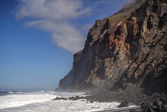 Playa del Inglés beach, Valle Gran Rey, La Gomera, Canary Islands, Spain, Europe