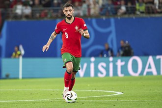 LEIPZIG, GERMANY - JUNE 18, 2024: Euro 2024 Groupe F match Portugal vs Czechia 2:1. In action Bruno