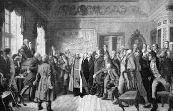 Graf Yorck von Wartenburg addressing the East Prussian Estates on 5 February 1813, Graf Yorck von