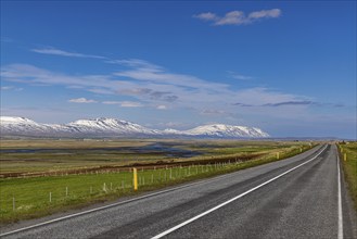 Roadside Skagafjörður, Iceland, Europe