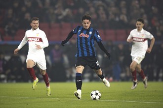 Football match, Nicolo' ZANIOLO Atalanta Bergamo 10 on his way to score the 0:2 for Atalanta