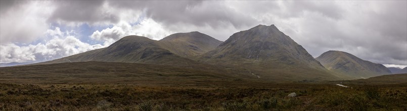 Mountains near Glencoe, Highlands, Scotland, Great Britain