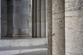 Colonnade in design of a Greek temple, Germany, Europe