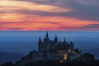 Castle Hohenzollern at dawn