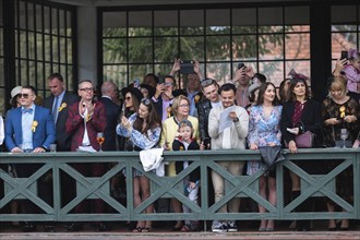 WROCLAW, POLAND - APRIL 23, 2023: Horse racing - opening of the Season at the racecourse WTWK