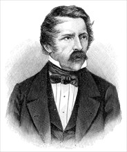 Carl August von Steinheil, 1801 - 1870, a German physicist, inventor, engineer and astronomer, Carl