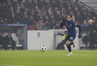 Football match, Nicolo' ZANIOLO Atalanta Bergamo 10 on his way to score the 0:2 for Atalanta