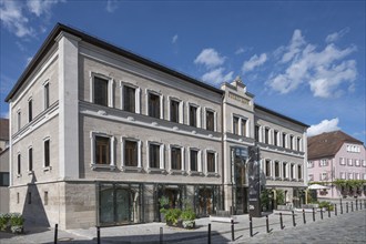 Former school building from 1878, today commercial building and tourist information centre,