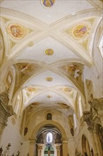 Syracuse Cathedral interior, Ortygia, Syracuse, Sicily, Italy, Europe