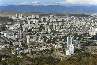 Housing estate on the outskirts of Tbilisi, Georgia, Asia