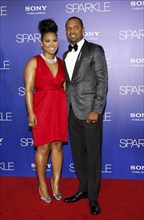 Michelle Epps and Mike Epps at the Los Angeles premiere of 'Sparkle' held at the Grauman's Chinese